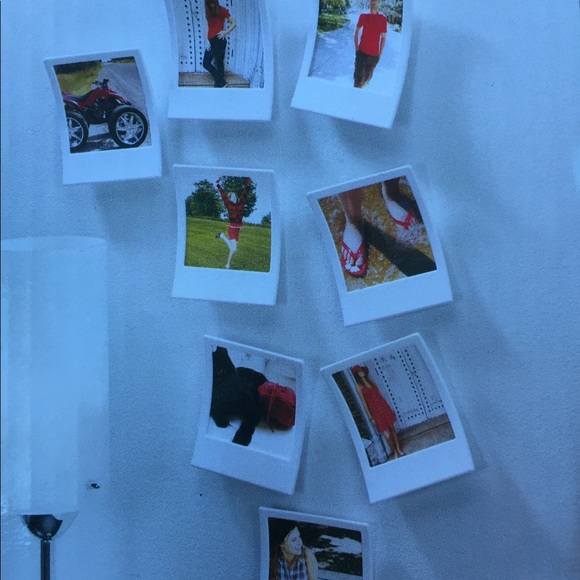 NWT UMBRA Polaroid wall decor white ceramic photo - Picture 3 of 5